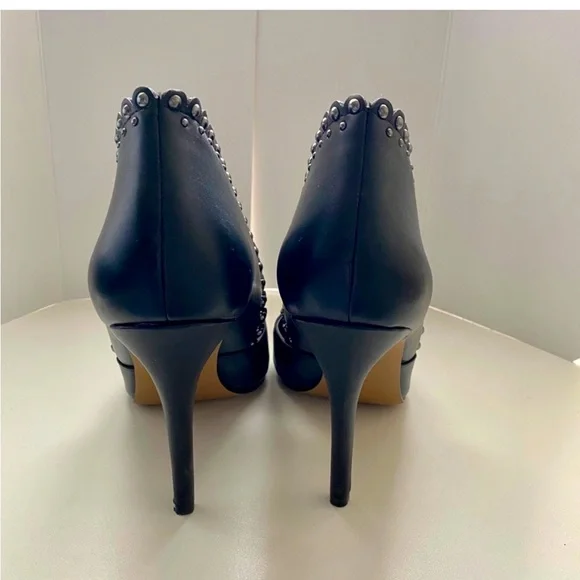 NWOT Jessica Simpson Paulene Black Pumps. Sz: 8 - Picture 8 of 9